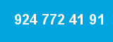 924 772 41 91 924 772 41 91